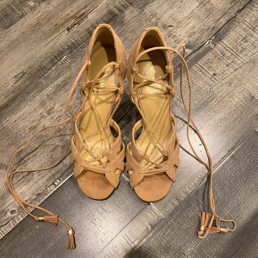 Michael Kors strappy sandal heels